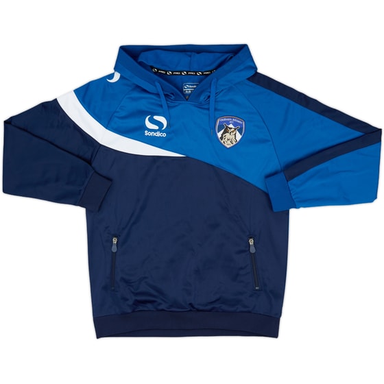 2014-15 Oldham Athletic Sondico Hooded Top - 8/10 - (L.Boys)