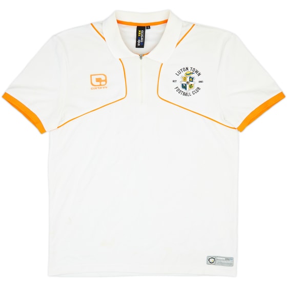 2010-11 Luton Cabrini 1/4 Zip Polo Shirt - 7/10 - (S)