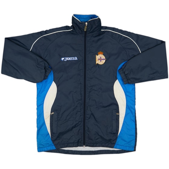 2002-03 Deportivo Joma Track Jacket - 5/10 - (L.Boys)
