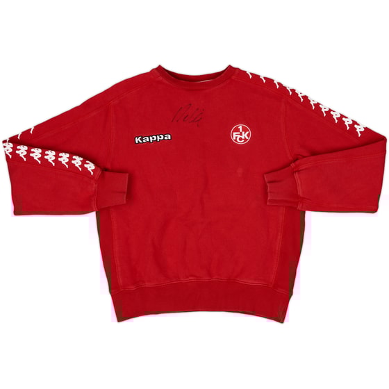 2005-06 Kaiserslautern Signed Kappa Sweat Top - 7/10 - (S)