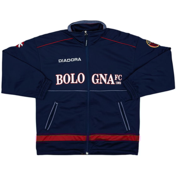 1997-98 Bologna Diadora Track Jacket - 8/10 - (XL.Boys)