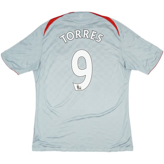 2008-09 Liverpool Away Shirt Torres #9 - 8/10 - (L)