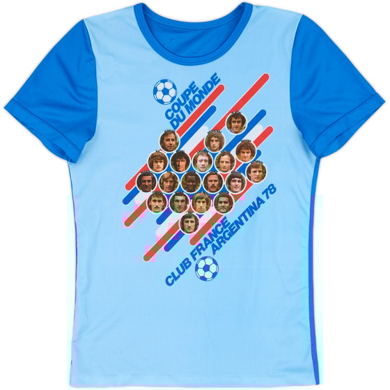 1978 France Coupe De Monde Training Shirt - 9/10 - (S)