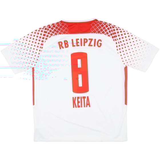 2017-18 RB Leipzig Home Shirt Keita #8 (XL)