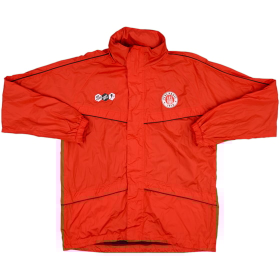 2008-09 St Pauli Do You Football Hooded Rain Jacket Erik - 6/10 - (L)
