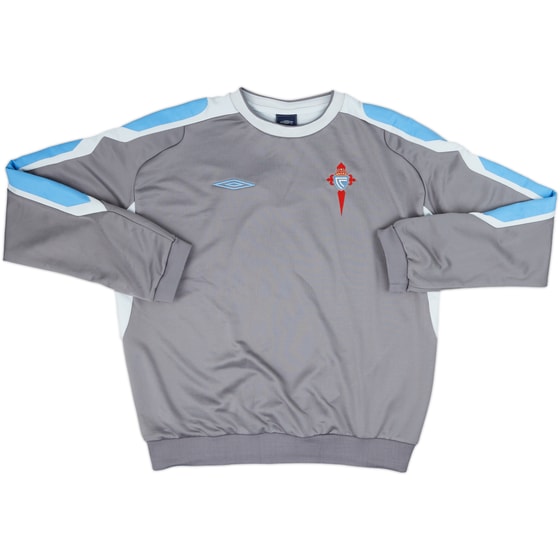 2007-08 Celta Vigo Umbro Sweat Top - 8/10 - (XXL)