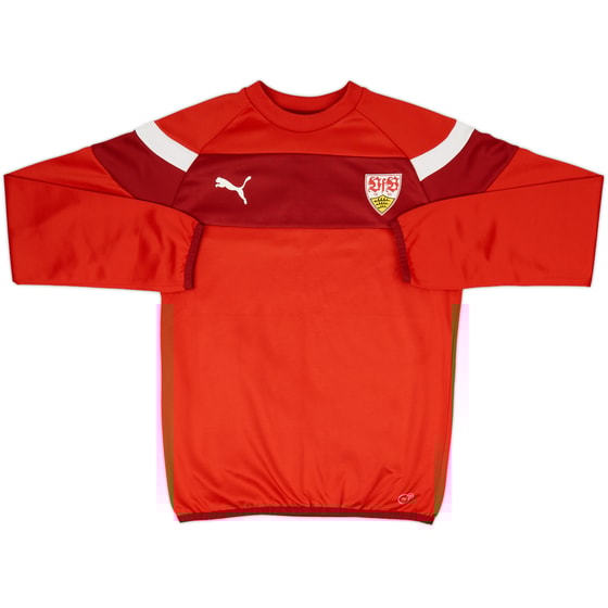 2017-18 Stuttgart 'Fussballschule' Puma Sweat Top - 8/10 - (XL.Boys)