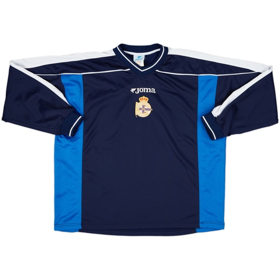 2002-03 Deportivo Joma Sweat Top - 7/10 - (L)