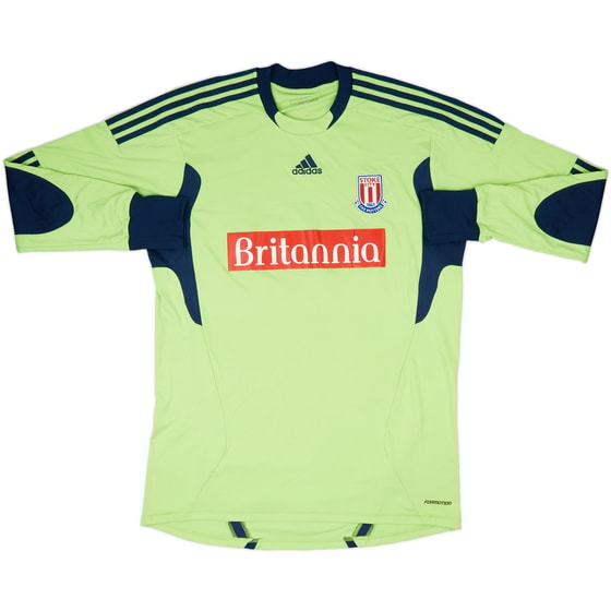 2011-12 Stoke City Green GK Shirt #1 (Begovic) - 9/10 - (L)