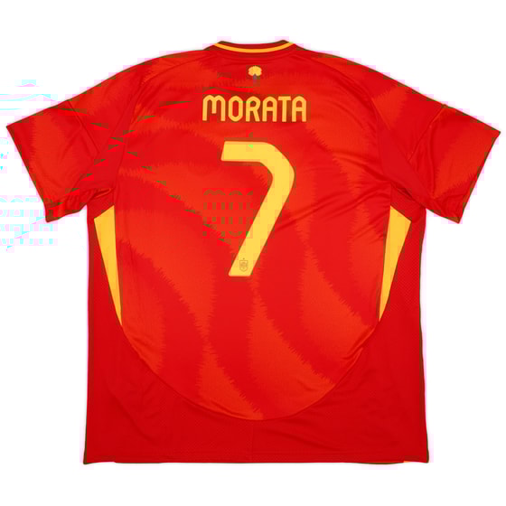 2024-25 Spain Home Shirt Morata #7 (XXL)