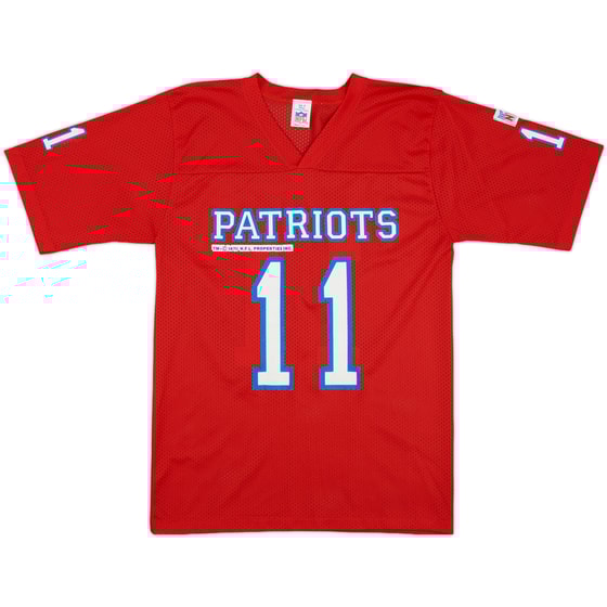 1990s New England Patriots #11 NFL Training Jersey - 8/10 - (S)
