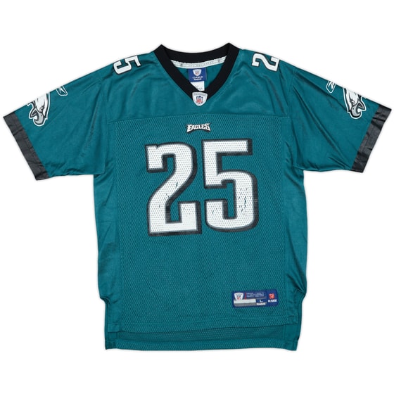 2010-11 Philadelphia Eagles McCoy #25 Reebok On Field Home Jersey - 5/10 - (L.Boys)