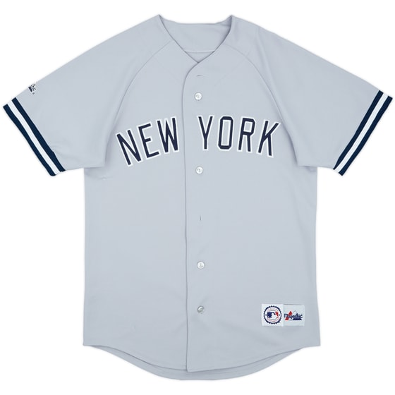 2005-09 New York Yankees Majestic Away Jersey - 4/10 - (M)
