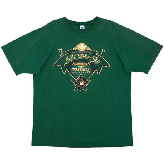 1993 MLB All-Star Game Russell Athletic Tee - 8/10 - (XL)