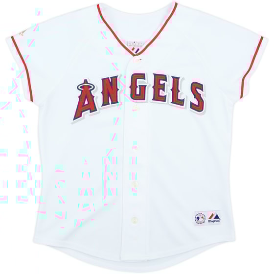 2003-08 LA Angels Majestic Home Jersey Womens - 7/10 - (M)