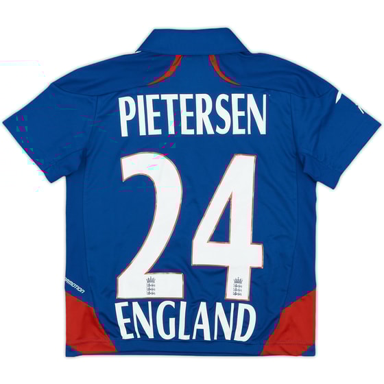 2012 England adidas Cricket Shirt Pietersen #24 (7-8 Years)