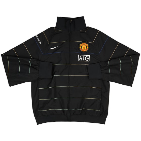 2008-09 Manchester United Nike Track Jacket - 8/10 - (M)