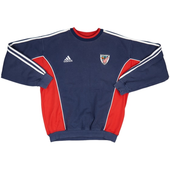 1999-00 Athletic Bilbao adidas Sweat Top - 7/10 - (M/L)