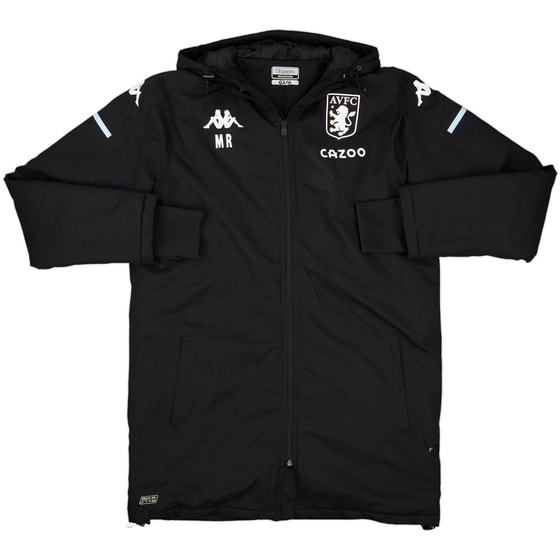 2020-21 Aston Villa Staff Issue Kappa Padded Bench Coat MR - 8/10 - (M)