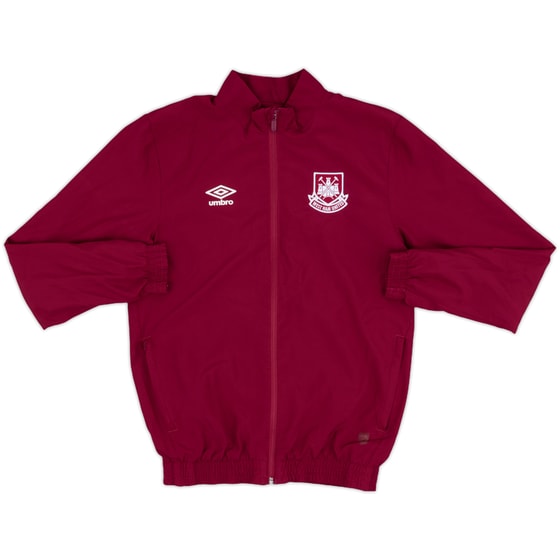2015-16 West Ham Umbro Track Jacket - 8/10 - (L.Boys)
