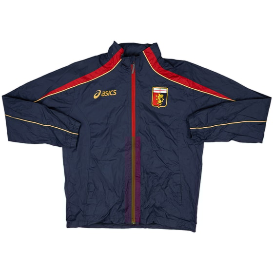 2009-10 Genoa Asics Hooded Rain Jacket - 8/10 - (XL.Boys)