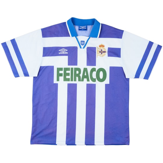 1994-97 Deportivo Home Shirt - 7/10 - (XL)