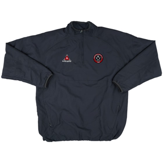 2005-06 Sheffield United Le Coq Sportif 1/4 Zip Training Top - 8/10 - (S)