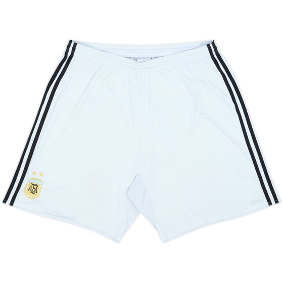 2016-18 Argentina Alternate Home Shorts - 7/10 - (L)