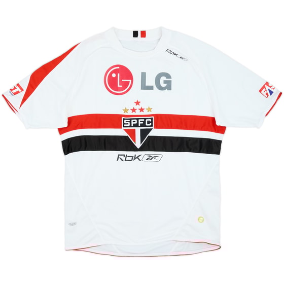 2006-07 Sao Paulo Home Shirt - 9/10 - (L)