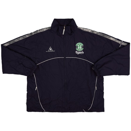 2000-02 Hibernian Le Coq Sportif Track Jacket - 6/10 - (XL)