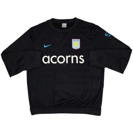 2009-10 Aston Villa Nike Sweat Top - 8/10 - (L)