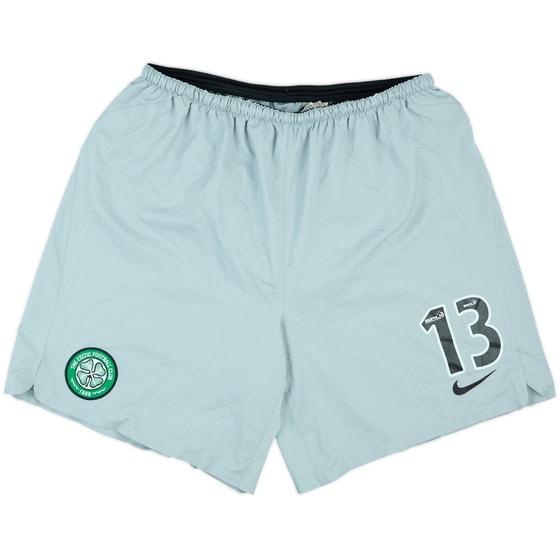 2005-06 Celtic Player Issue GK Shorts #13 - 8/10 - (XL)