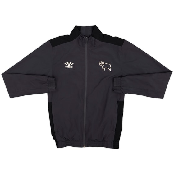 2015-16 Derby County Umbro Track Jacket - 8/10 - (S)