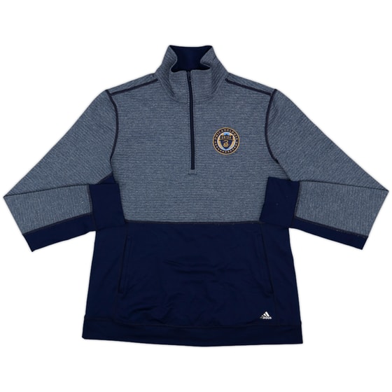 2015 Philadelphia Union adidas 1/4 Zip Training Top - 8/10 - (L.Boys)