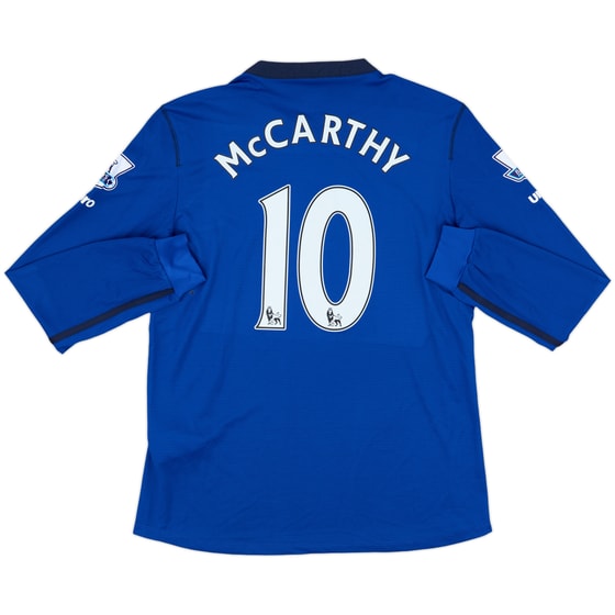 2014-15 Everton Home L/S Shirt McCarthy #10 - 10/10 - (L)