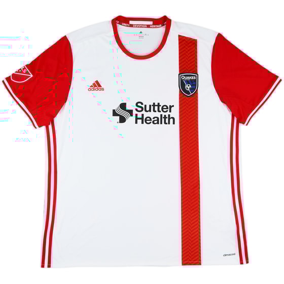 2016-17 San Jose Earthquakes Away Shirt (XXL)