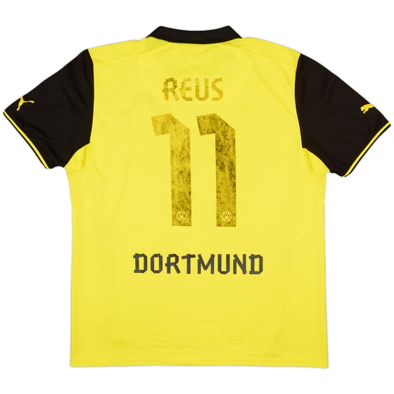 2013-14 Dortmund CL Home Shirt Reus #11 - 4/10 - (L)