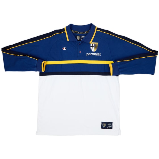 2003-04 Parma Champion Leisure Polo L/S Shirt - 8/10 - (L)