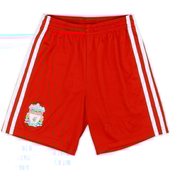 2010-12 Liverpool Home Shorts - 7/10 - (5-6 Years)