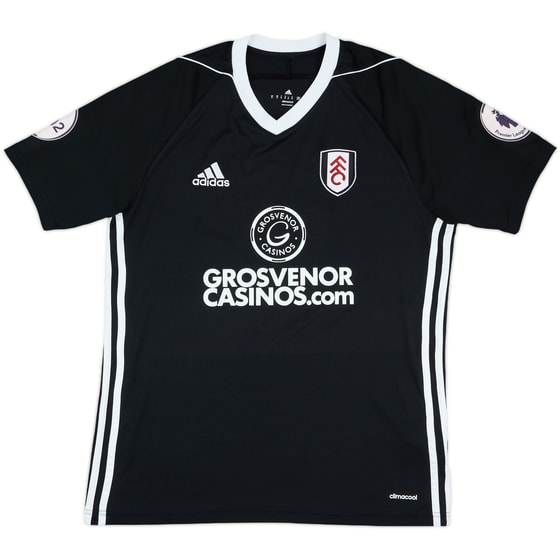 2017-18 Fulham Match Issue Away Shirt #16