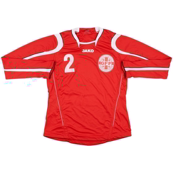2008-10 Georgia Match Issue Away L/S Shirt #2