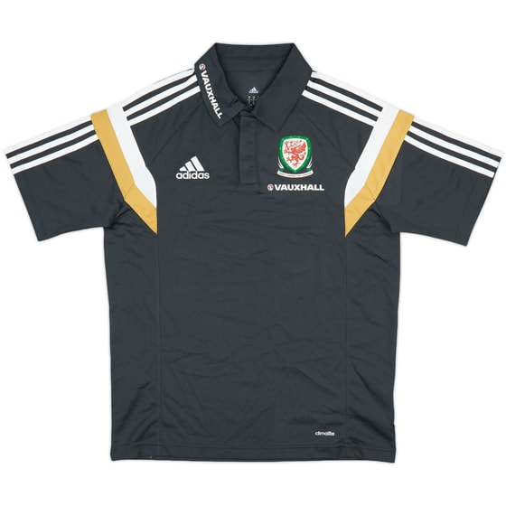 2014-15 Wales adidas Polo Shirt - 7/10 - (M)
