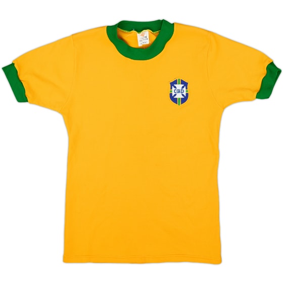 1970-74 Brazil Home Shirt - 9/10 - (S)