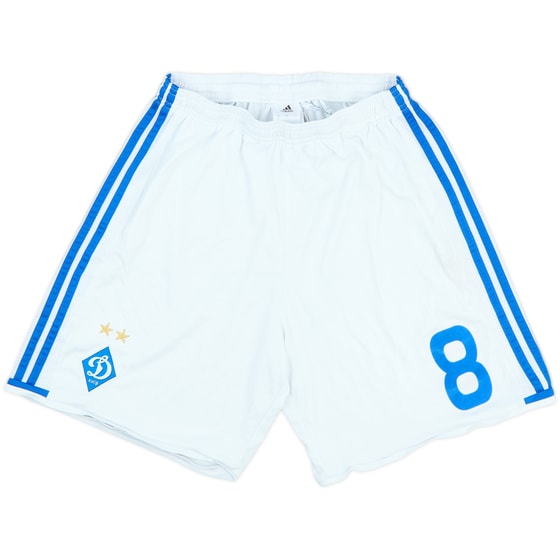 2016-17 Dynamo Kyiv Player Issue Home Shorts #8 - 7/10 - (M)