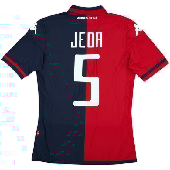 2016 Cagliari Match Issue 'Conti Day' Home Shirt Jeda #5