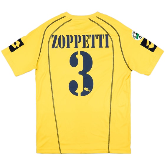2005-06 Pescara Match Issue Third Shirt Zoppetti #3
