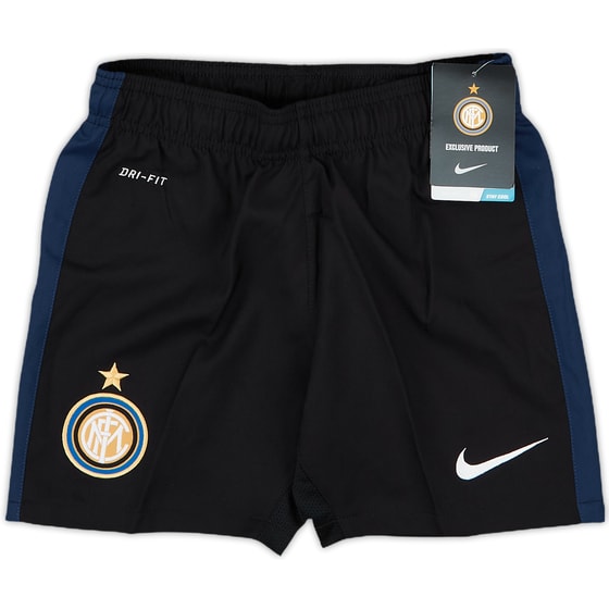 2013-14 Inter Milan Home Shorts (6-8 Years)