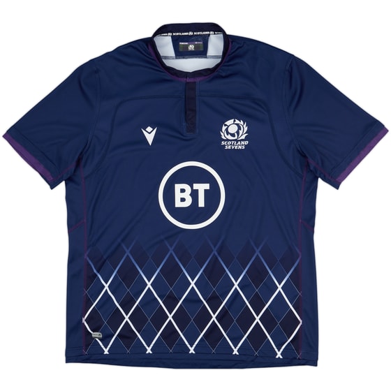 2021-22 Scotland Sevens Rugby Home Shirt - 9/10 - (4XL)
