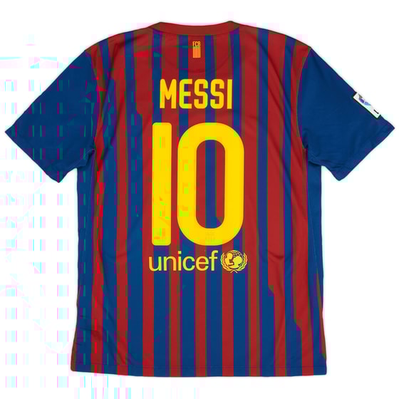 2011-12 Barcelona Home Shirt Messi #10