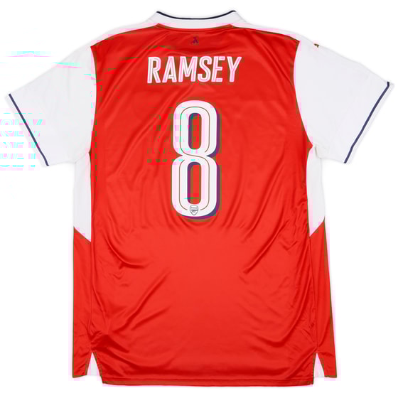 2016-17 Arsenal Home Shirt Ramsey #8 - 8/10 - (XL)